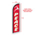 Peace (Reindeer) Windless Banner Flag