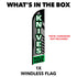 Knives Sold Here Windless Banner Flag