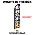 Bagels Windless Banner Flag