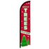X-Mas Trees Sold Here Windless Banner Flag