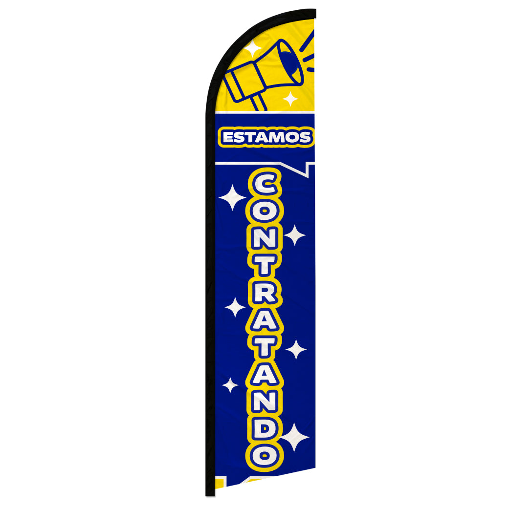 Estamos Contratando Windless Banner Flag