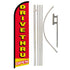 Drive-Thru Open Windless Banner Flag Kit