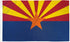 Arizona Flag 3x5ft Poly - Flags Importer