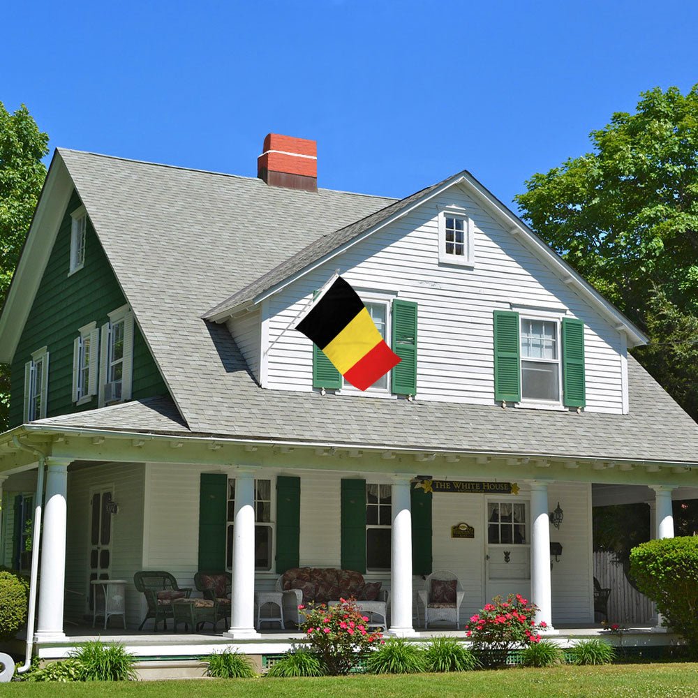 Belgium Flag 3x5ft Poly - Flags Importer
