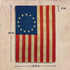 Betsy Ross Vintage Poly-Twill Garden Flag 12.5x18in