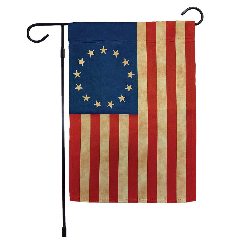 USA Vintage Poly-Twill Garden Flag 12.5x18in