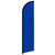 Blue Solid Color Windless Banner Flag - Flags Importer