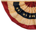 USA Vintage Embroidered Oxford-Poly (Medium) Bunting 4x2ft