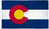 Colorado Flag 3x5ft Poly - Flags Importer