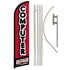 Computer Repair Windless Banner Flag & Pole Kit - Flags Importer