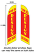 Custom Double - Sided Windless Banner - Flags Importer