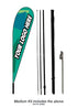 Custom Teardrop Flag Kit - Flags Importer