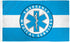 EMS (White Line) Flag 3x5ft Poly - Flags Importer