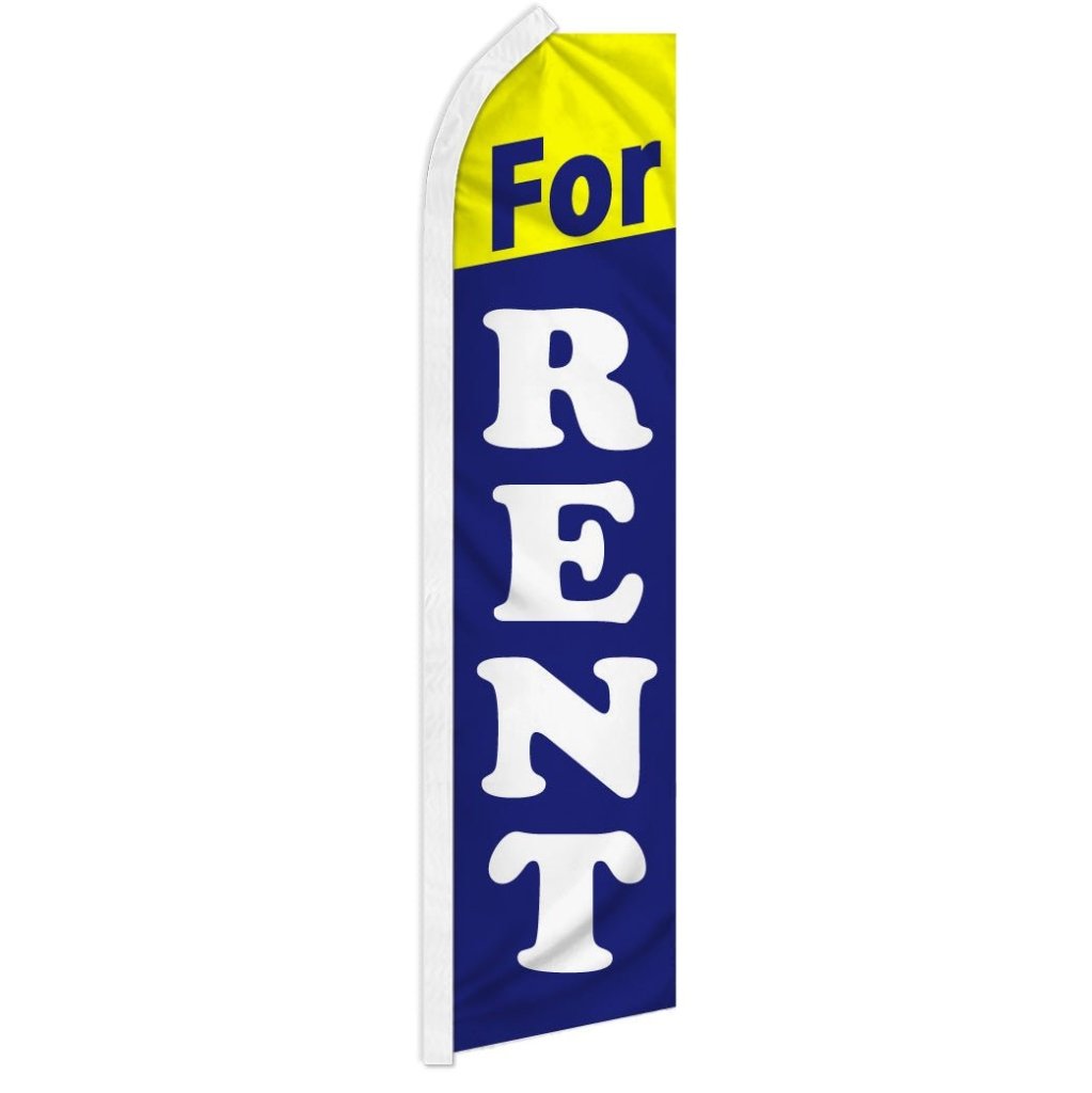 For Rent Super Flag | Flags Importer | 11.5ft x 2.5ft Advertising ...