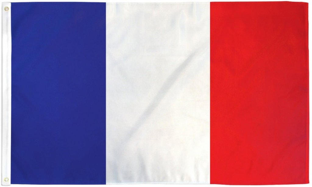 France UltraBreeze 3x5ft Poly Flag - Flags Importer