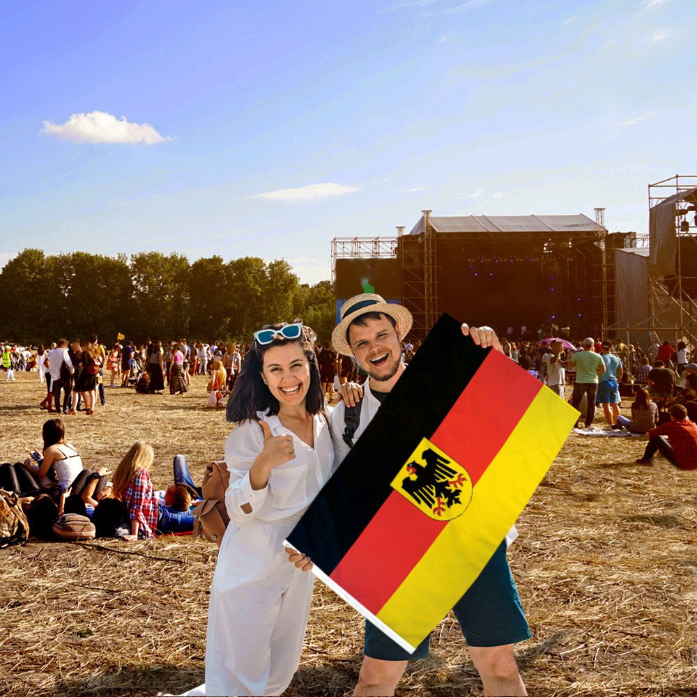 Germany (Eagle) Flag 2x3ft Poly - Flags Importer
