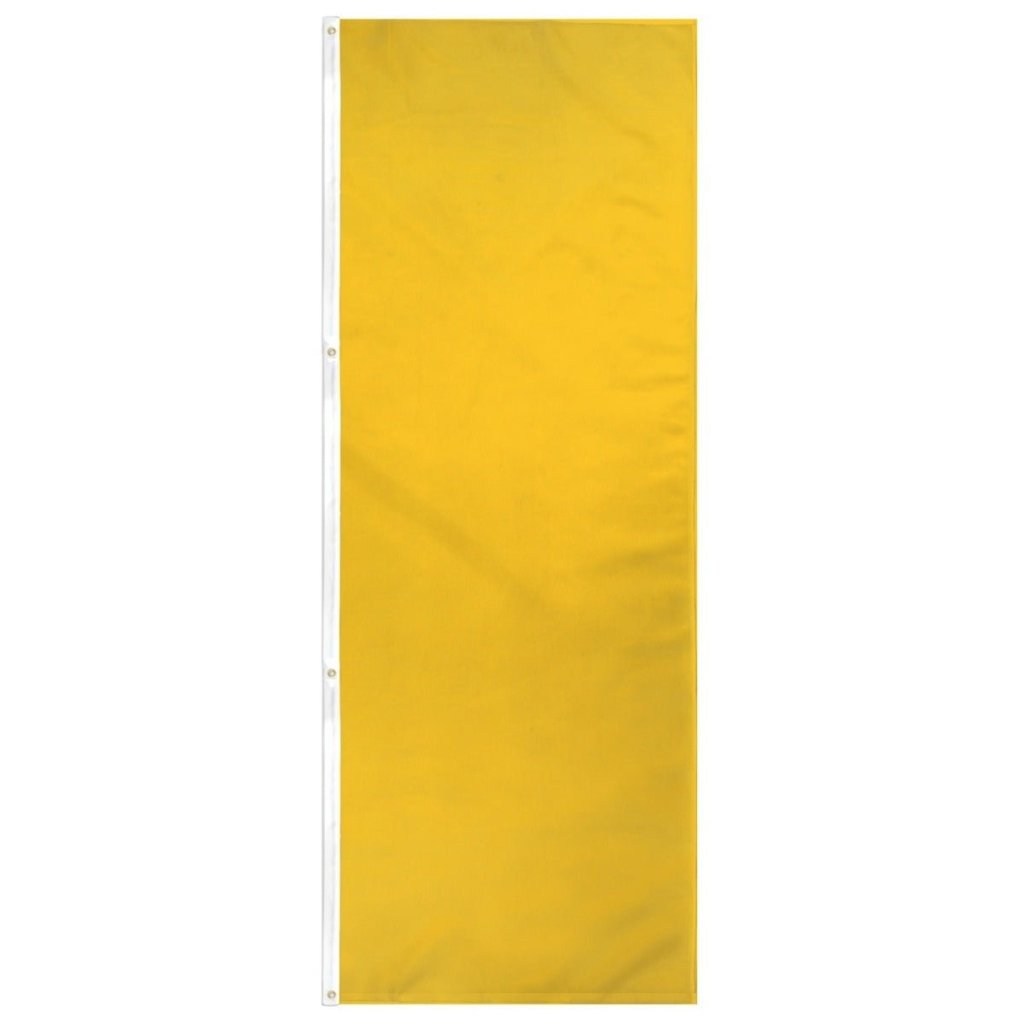 Gold Solid Color 3x8ft DuraFlag Banner | Flags Importer | Blank ...