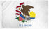 Illinois Flag 2x3ft Poly - Flags Importer