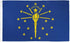 Indiana Flag 2x3ft Poly - Flags Importer