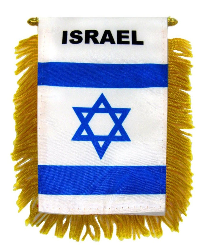 Israel Polyester & Nylon Flags | Israel Mini Banners & Stick Flags ...