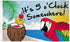 It's 5 o'Clock Somewhere Flag 2x3ft Poly - Flags Importer