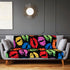Kiss Kiss (Colorful) Soft Plush 50x60in Blanket - Flags Importer