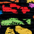Kiss Kiss (Colorful) Soft Plush 50x60in Blanket - Flags Importer