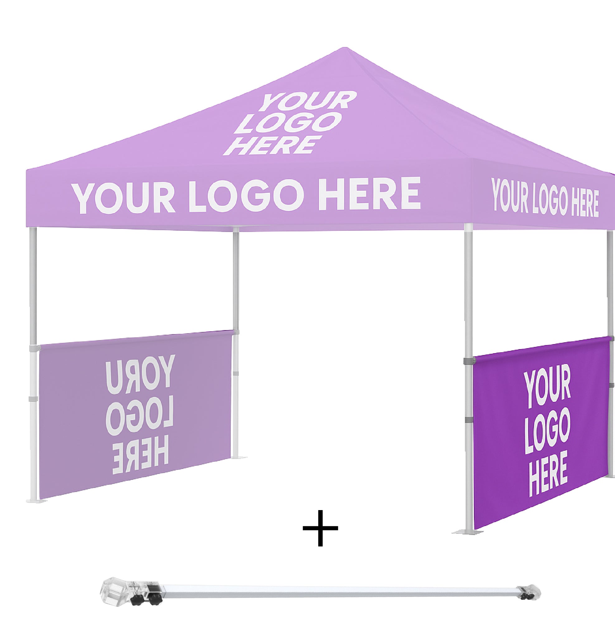Tent Half-Wall (DS) w/ Hardware