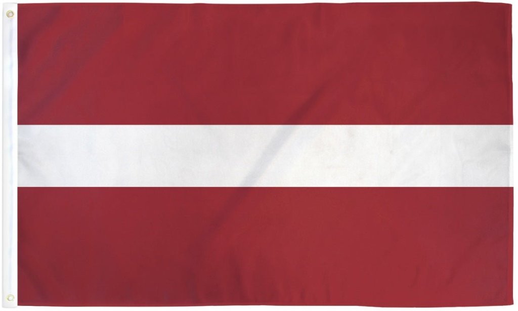 Latvia Flag 2x3ft Poly - Flags Importer
