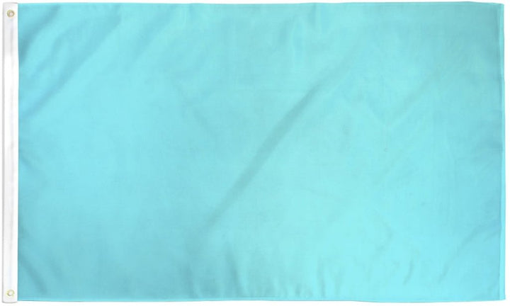 Light Blue Solid Color Flag 3x5ft Poly | Flags Importer | Blank ...