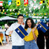 Nauru 12x18in Stick Flag - Flags Importer