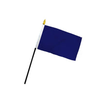 Navy Blue Solid Color 4x6in Stick Flag | Flags Importer | Blank ...