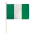 Nigeria 12x18in Stick Flag - Flags Importer