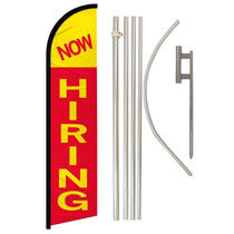 Now Hiring Windless Banner Flag & Pole Kit | Flags Importer | 15ft ...