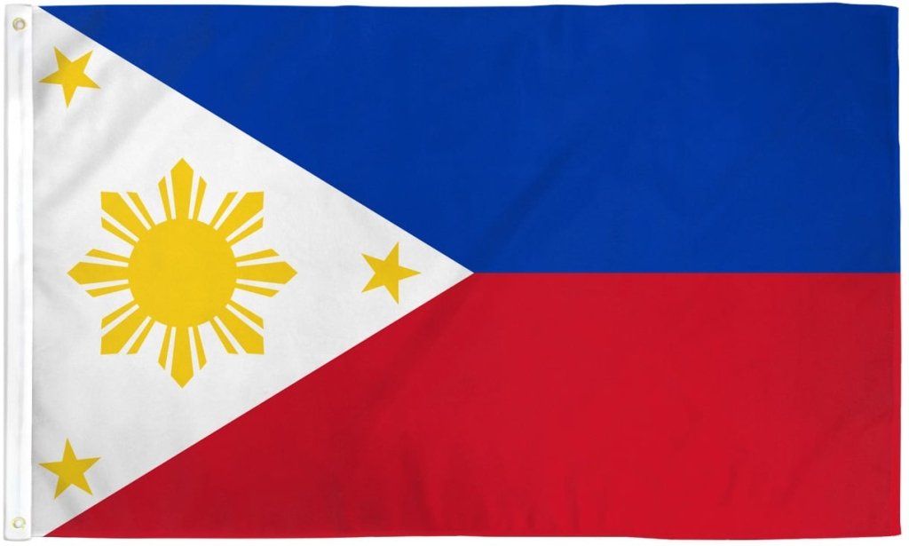 Philippines Flag 2x3ft Poly - Flags Importer