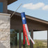 Texas Super Shiny Poly 5ft Windsock