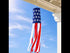 USA Embroidered 40in. Windsock