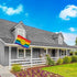 Rainbow Happy Face Flag 3x5ft Poly - Flags Importer