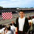Red & White Checkered 12x18in Stick Flag - Flags Importer