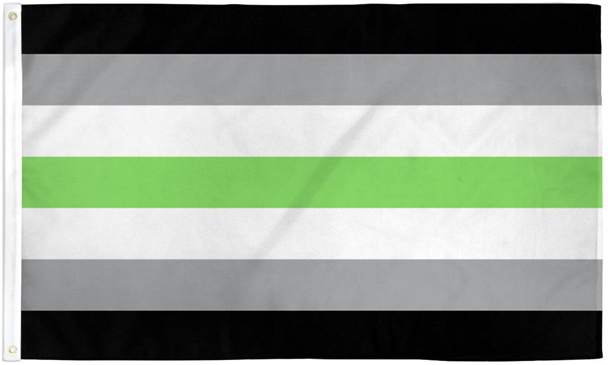 Agender Printed Polyester Flag 3ft by 5ft