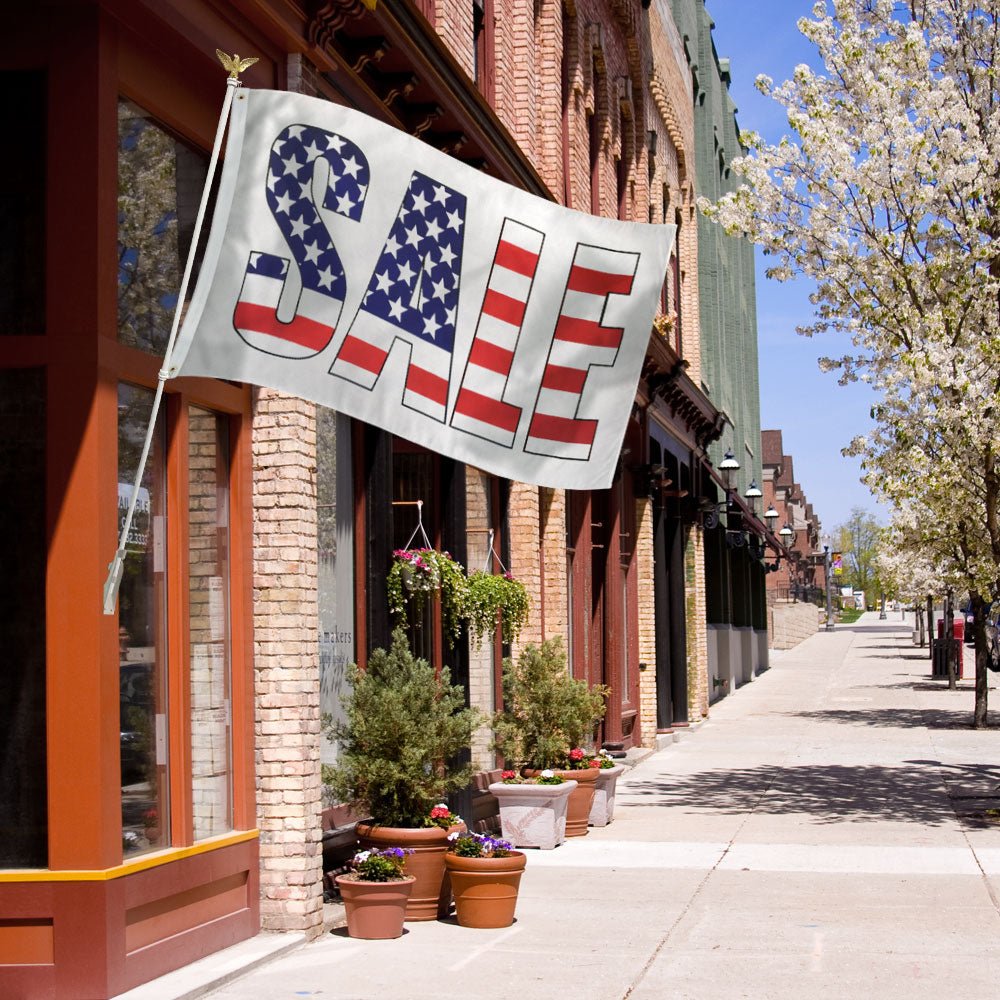 Sale (USA) Flag 3x5ft Poly - Flags Importer