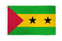Sao Tome & Principe Flag 2x3ft Poly - Flags Importer