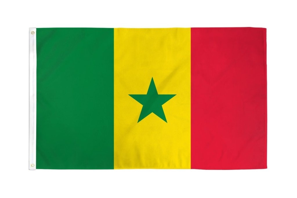Senegal Flag 2x3ft Poly - Flags Importer