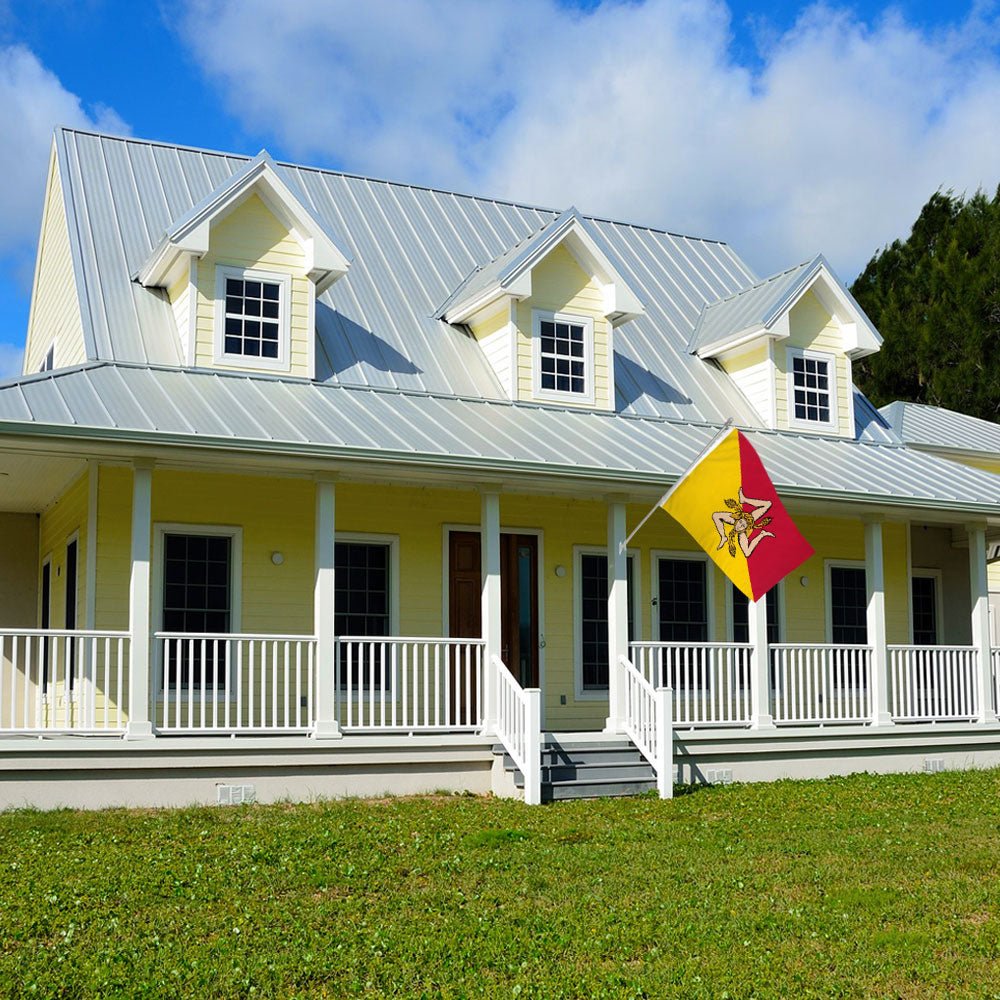 Sicily Flag 3x5ft Poly - Flags Importer