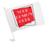 Custom Single-Sided Car Flags