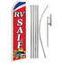 RV Sale (Red) Super Flag & Pole Kit