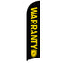 Warranty (Black) Windless Banner Flag