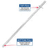 Pole piece in correct orientation with 4 dimples at top of pole and 2 dimples at bottom of pole