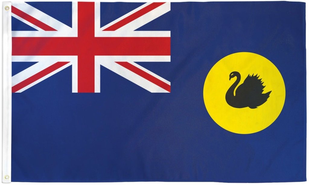 Western Australia Flag 3x5ft Poly - Flags Importer