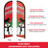 Season's Greetings (Snowman) Windless Banner Flag